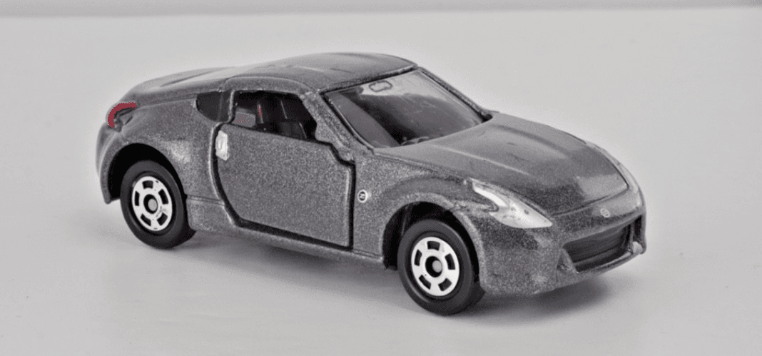 Tomica #55 ~ NISSAN FAIRLADY Z ~ 40th Anniversary ~ 1/57 Gray Diecast Car