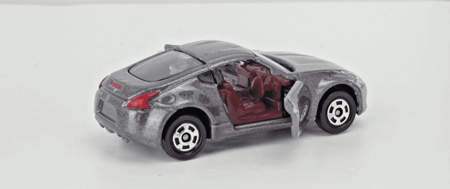 Tomica #55 ~ NISSAN FAIRLADY Z ~ 40th Anniversary ~ 1/57 Gray Diecast Car - Thumbnail 8