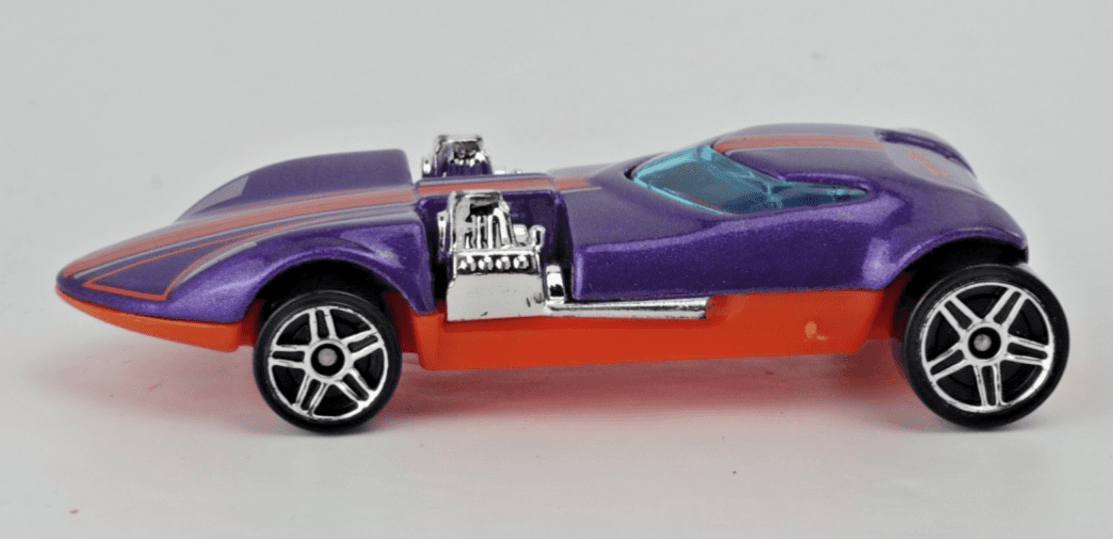 2022 Hot Wheels ~ TWIN Mill ~ Then & Now Series #191/250 ~ Purple/Orange 1:64 - Thumbnail 4