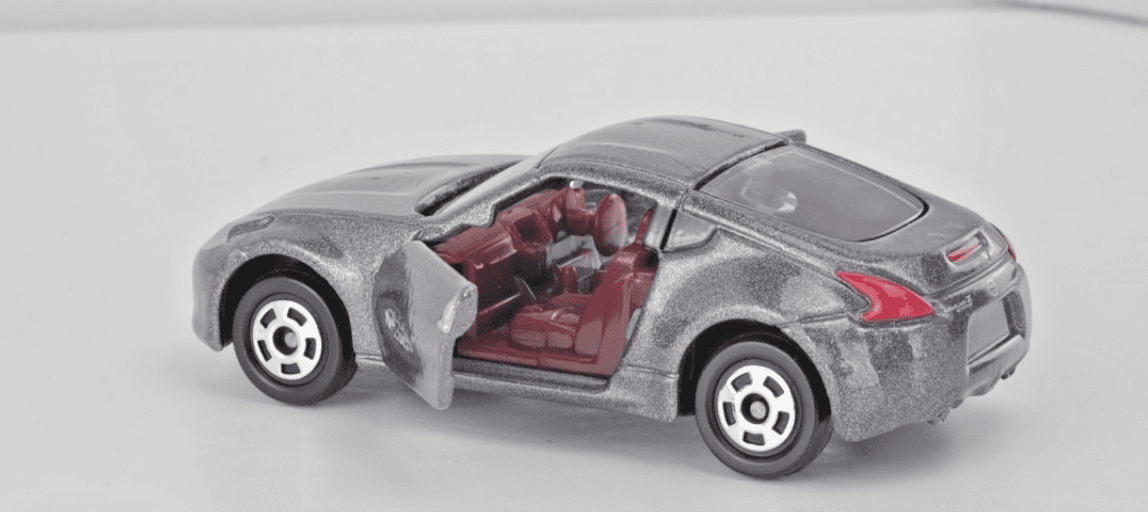 Tomica #55 ~ NISSAN FAIRLADY Z ~ 40th Anniversary ~ 1/57 Gray Diecast Car - Thumbnail 7