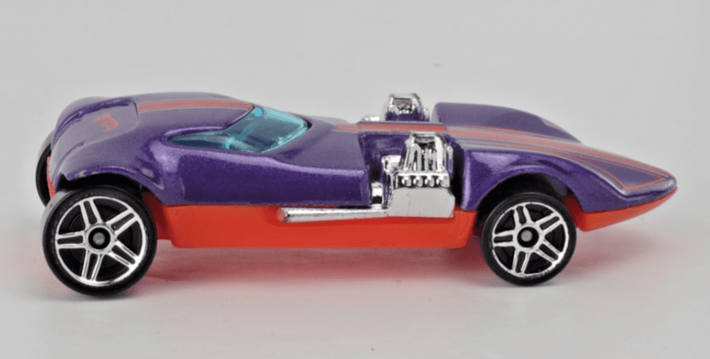 2022 Hot Wheels ~ TWIN Mill ~ Then & Now Series #191/250 ~ Purple/Orange 1:64 - Thumbnail 3