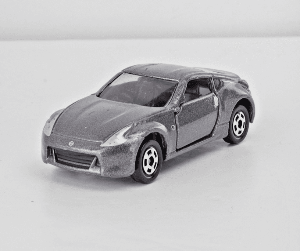 Tomica #55 ~ NISSAN FAIRLADY Z ~ 40th Anniversary ~ 1/57 Gray Diecast Car - Thumbnail 14