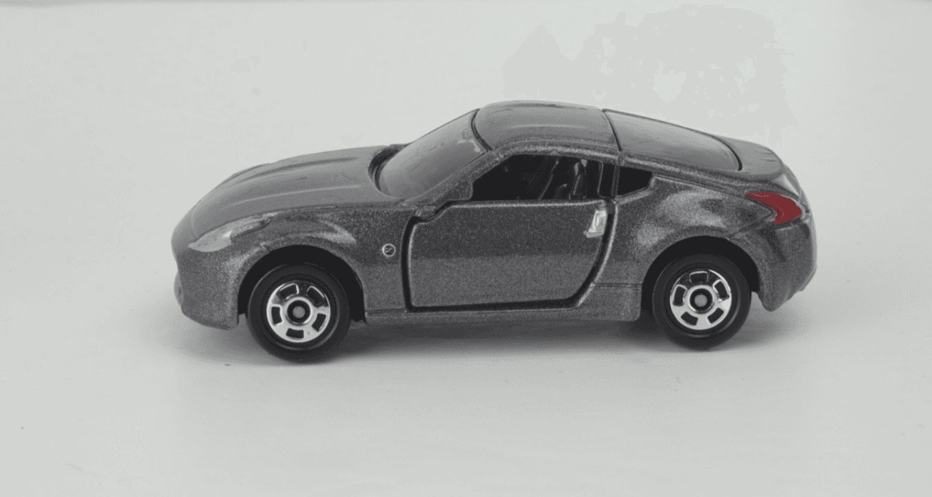 Tomica #55 ~ NISSAN FAIRLADY Z ~ 40th Anniversary ~ 1/57 Gray Diecast Car - Thumbnail 4