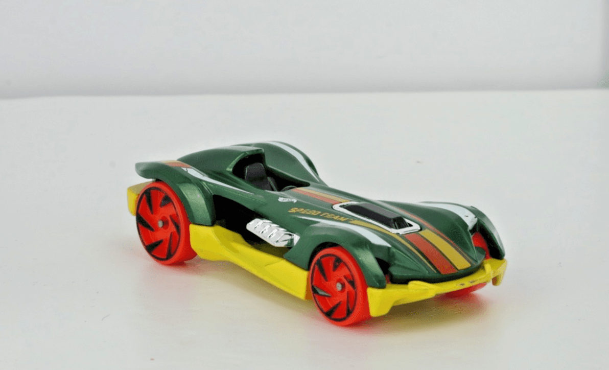 2022 Hot Wheels ~ ROADSTER BITE ~ Green / Yellow ~ HW Speed Team 1/5 ~ 22/250