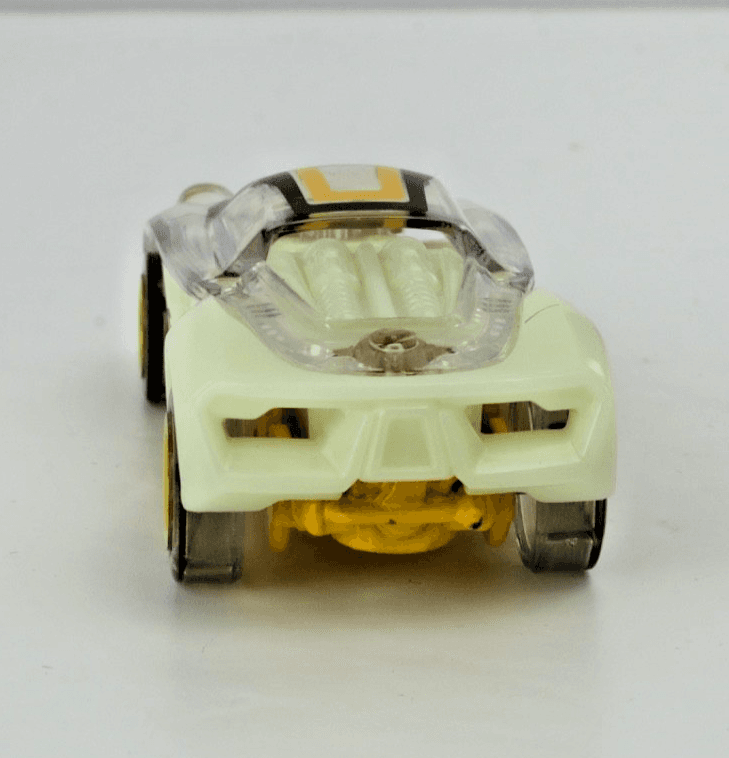 2022 Hot Wheels ~ LIGHTNIN' BUG ~ X-Raycers #218/250 Glow Dark Yellow - Thumbnail 7