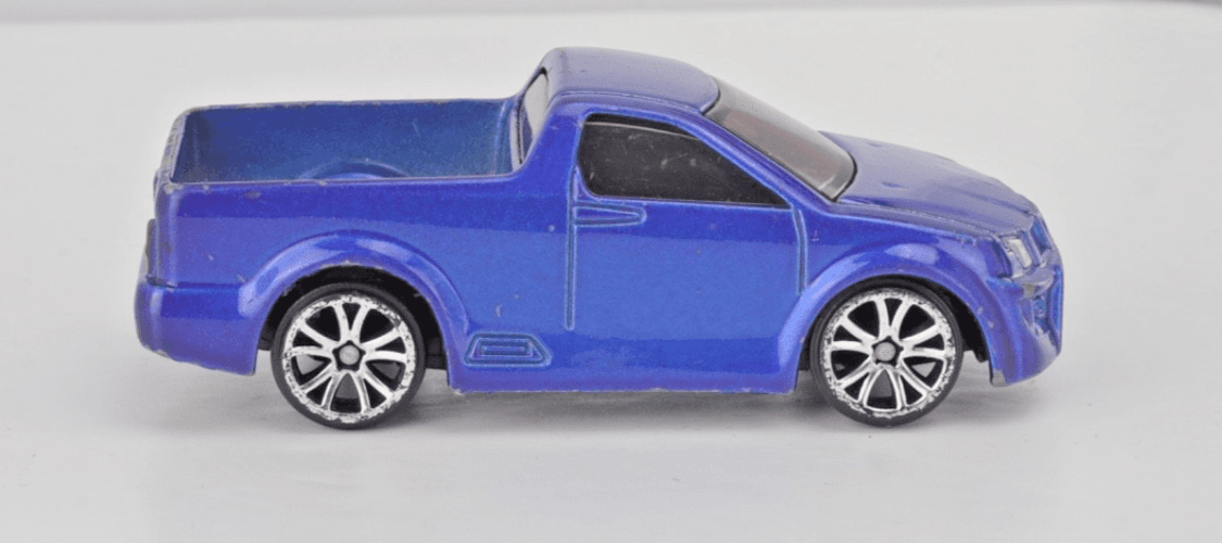 Motor Max ~ DODGE UTE PICKUP ~ Blue 1:64 Diecast - Thumbnail 4