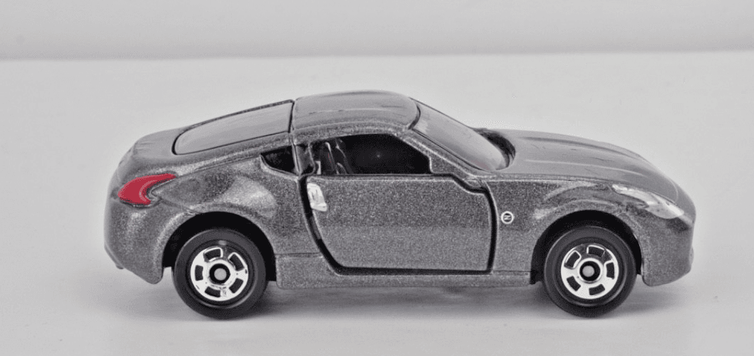 Tomica #55 ~ NISSAN FAIRLADY Z ~ 40th Anniversary ~ 1/57 Gray Diecast Car - Thumbnail 3