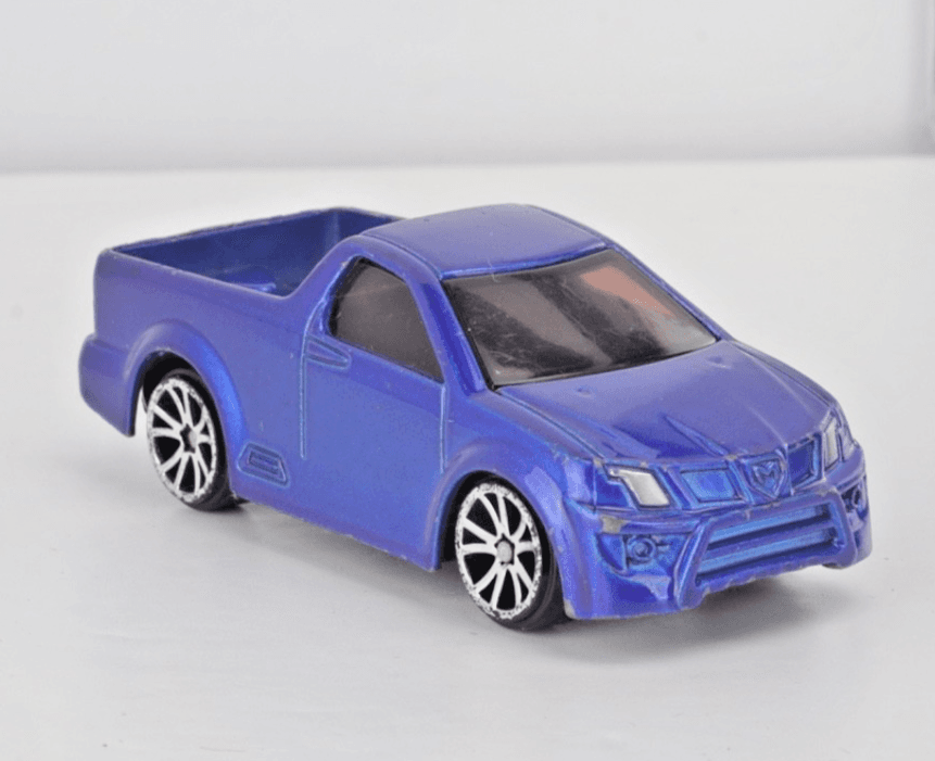 Motor Max ~ DODGE UTE PICKUP ~ Blue 1:64 Diecast