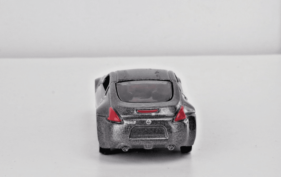 Tomica #55 ~ NISSAN FAIRLADY Z ~ 40th Anniversary ~ 1/57 Gray Diecast Car - Thumbnail 9
