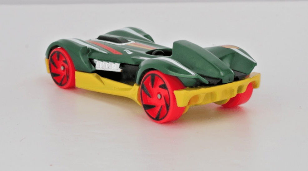 2022 Hot Wheels ~ ROADSTER BITE ~ Green / Yellow ~ HW Speed Team 1/5 ~ 22/250 - Thumbnail 6