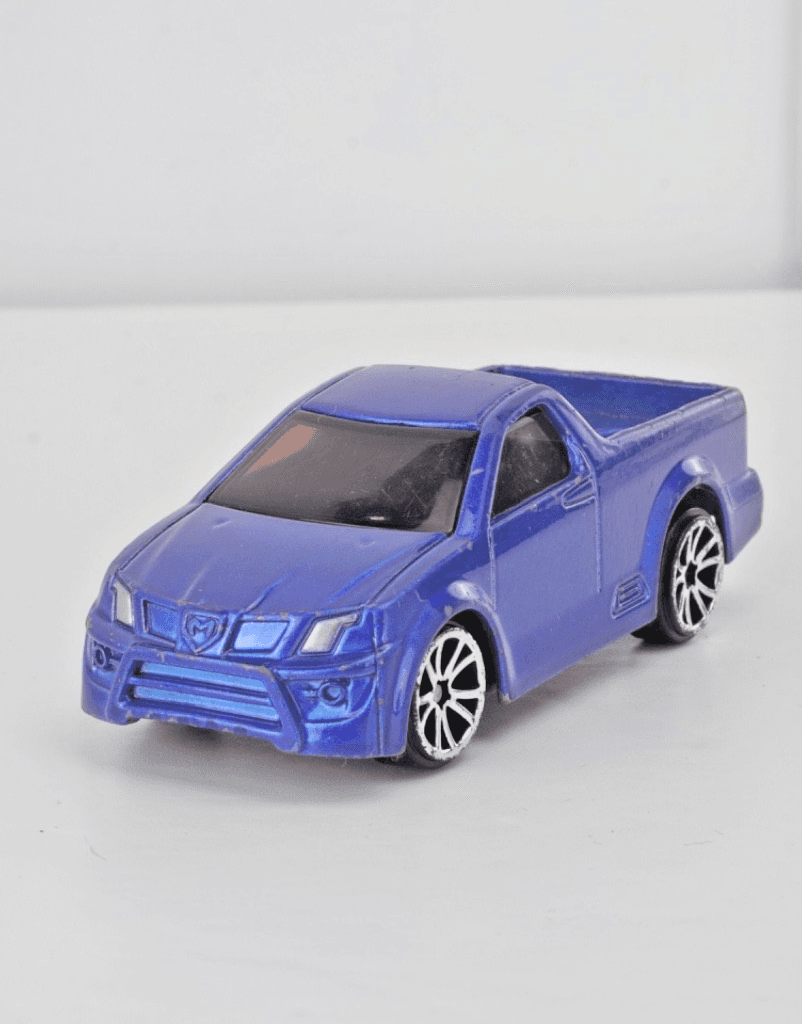 Motor Max ~ DODGE UTE PICKUP ~ Blue 1:64 Diecast - Thumbnail 2