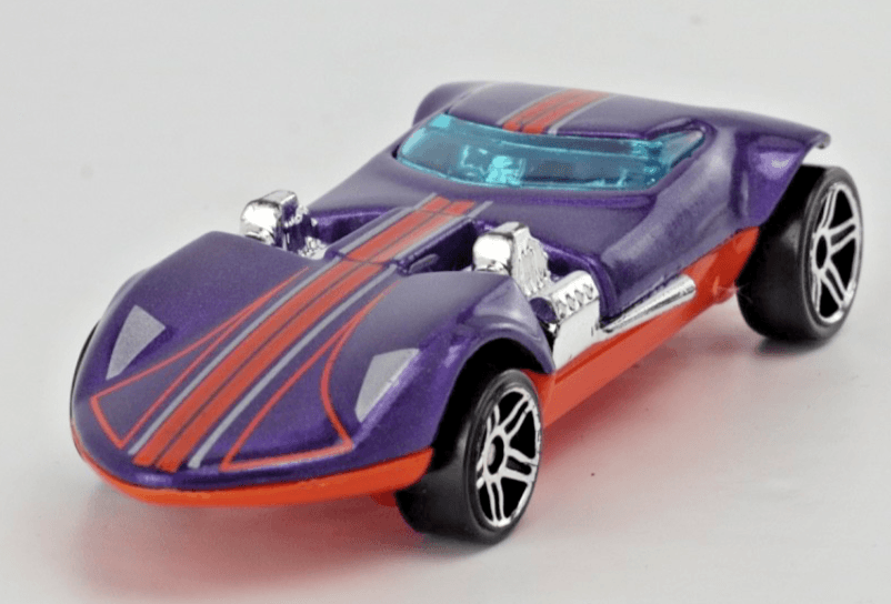 2022 Hot Wheels ~ TWIN Mill ~ Then & Now Series #191/250 ~ Purple/Orange 1:64 - Thumbnail 2