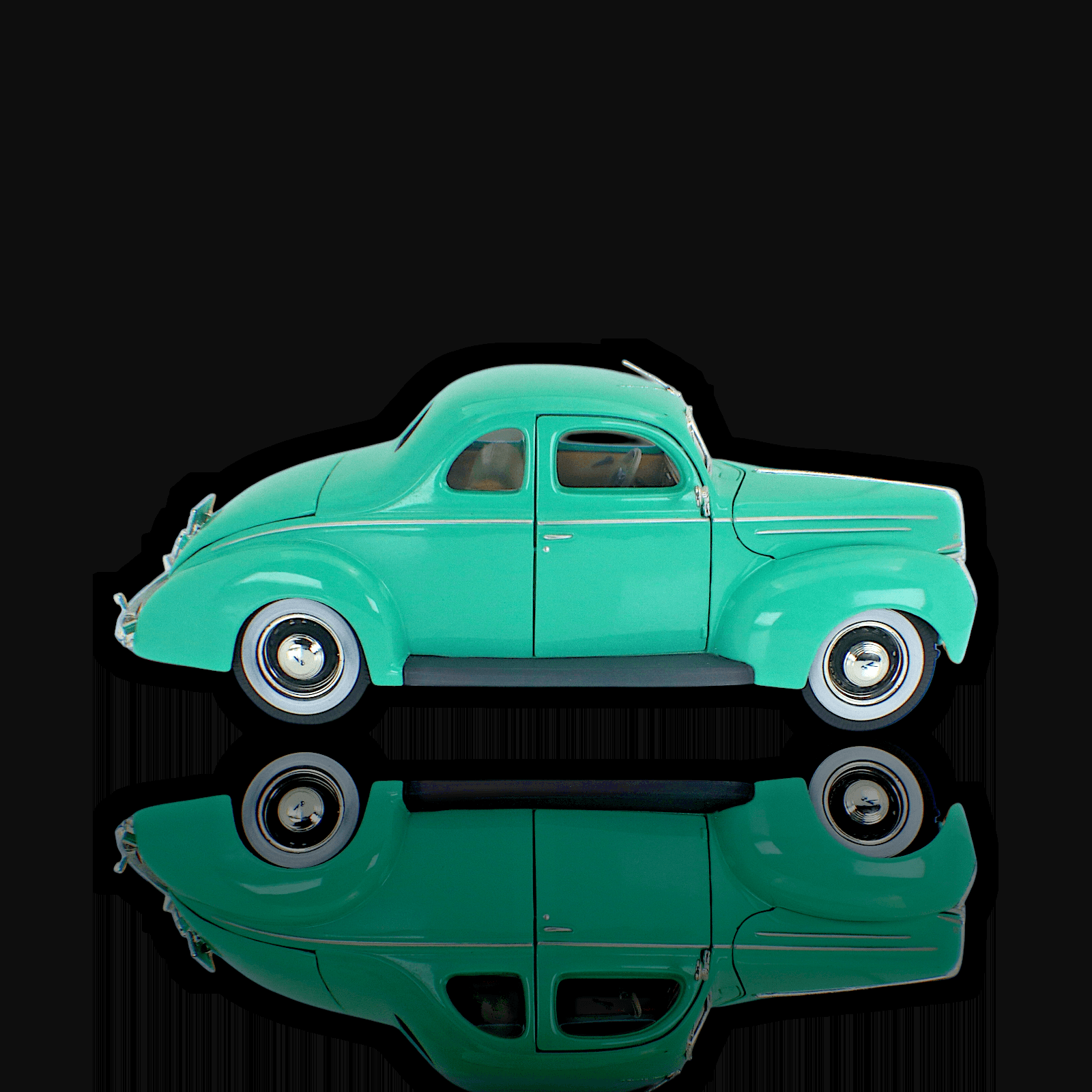 Maisto Special Edition ~ 1939 FORD DELUXE COUPE ~ Green 1:18 Diecast