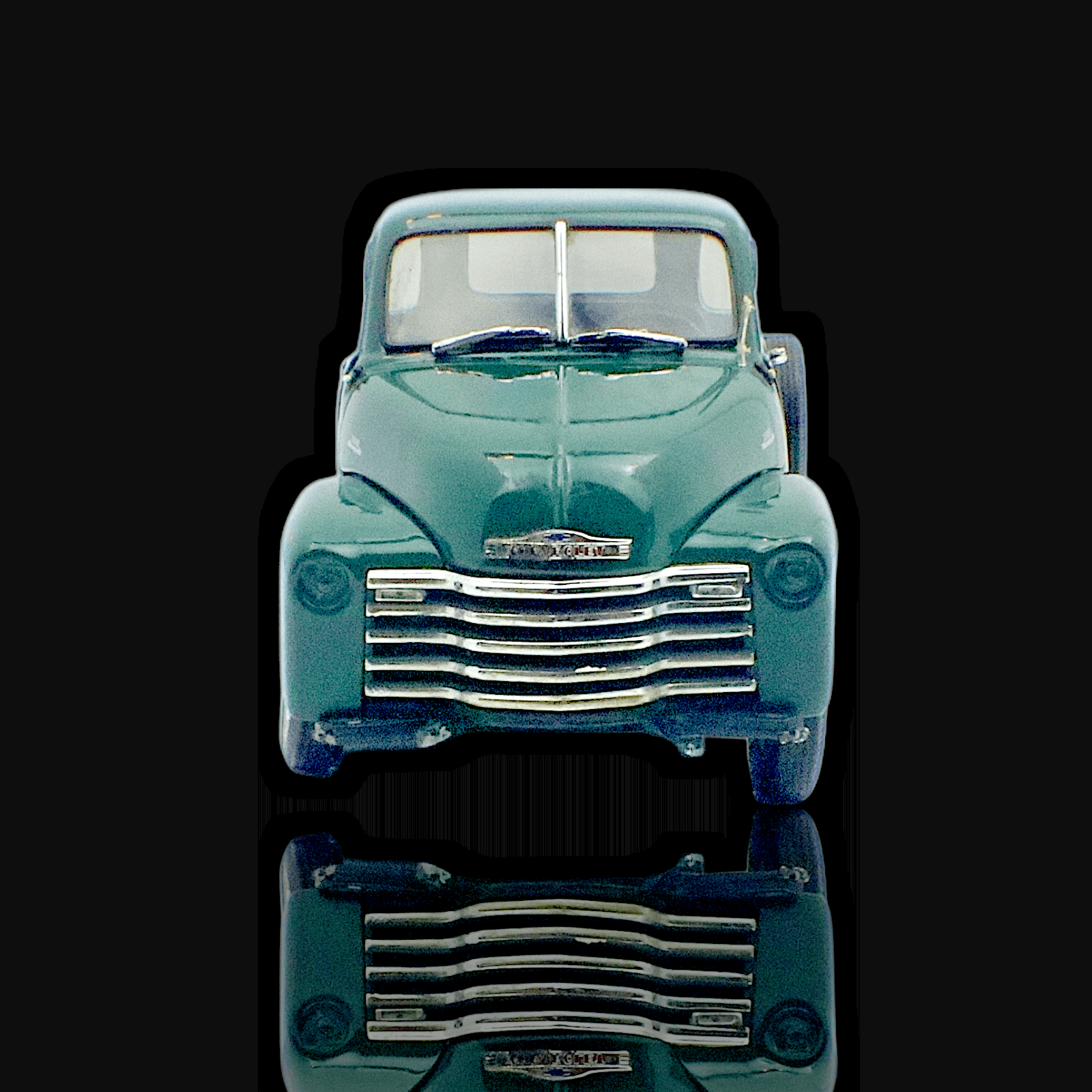 Danbury Mint 1953 CHEVY 3100 PICKUP TRUCK ~ 1:24 ~ Green ~ Diecast - Thumbnail 3