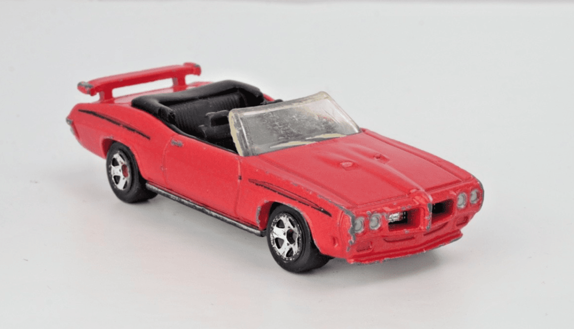 2008 Hot Wheels 1970 GTO CONVERTIBLE ~ Red 1:64 Diecast