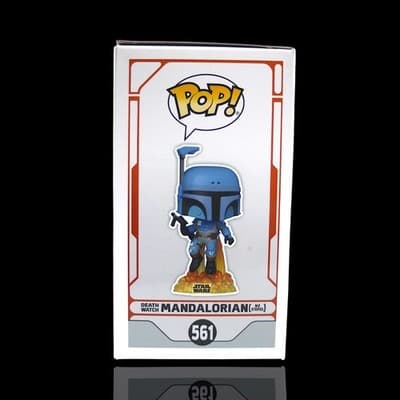 Funko Pop! Animation - Death Watch Mandalorian (No Stripes) #561 - Thumbnail 3
