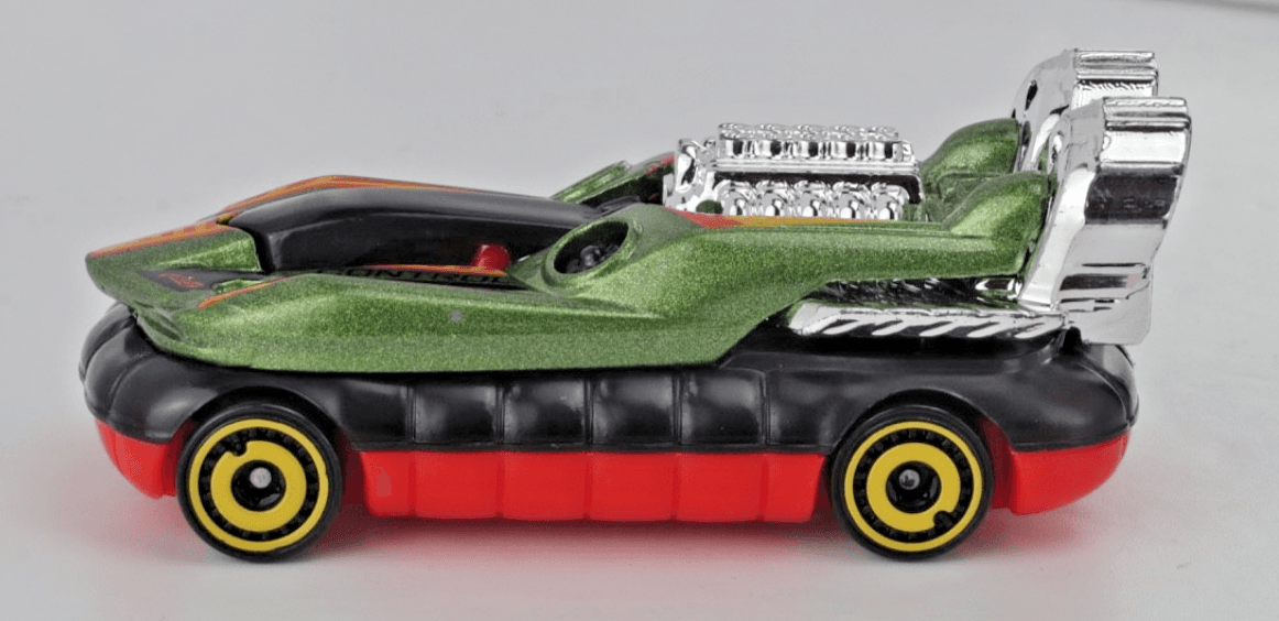 2015 Hot Wheels ~ HOVER STORM ~ HW Off-Road Jungle Rally ~ Green 1:64 Diecast - Thumbnail 4
