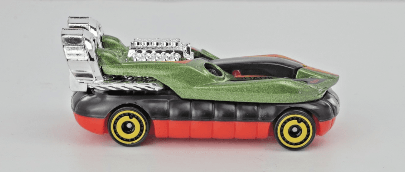 2015 Hot Wheels ~ HOVER STORM ~ HW Off-Road Jungle Rally ~ Green 1:64 Diecast - Thumbnail 3