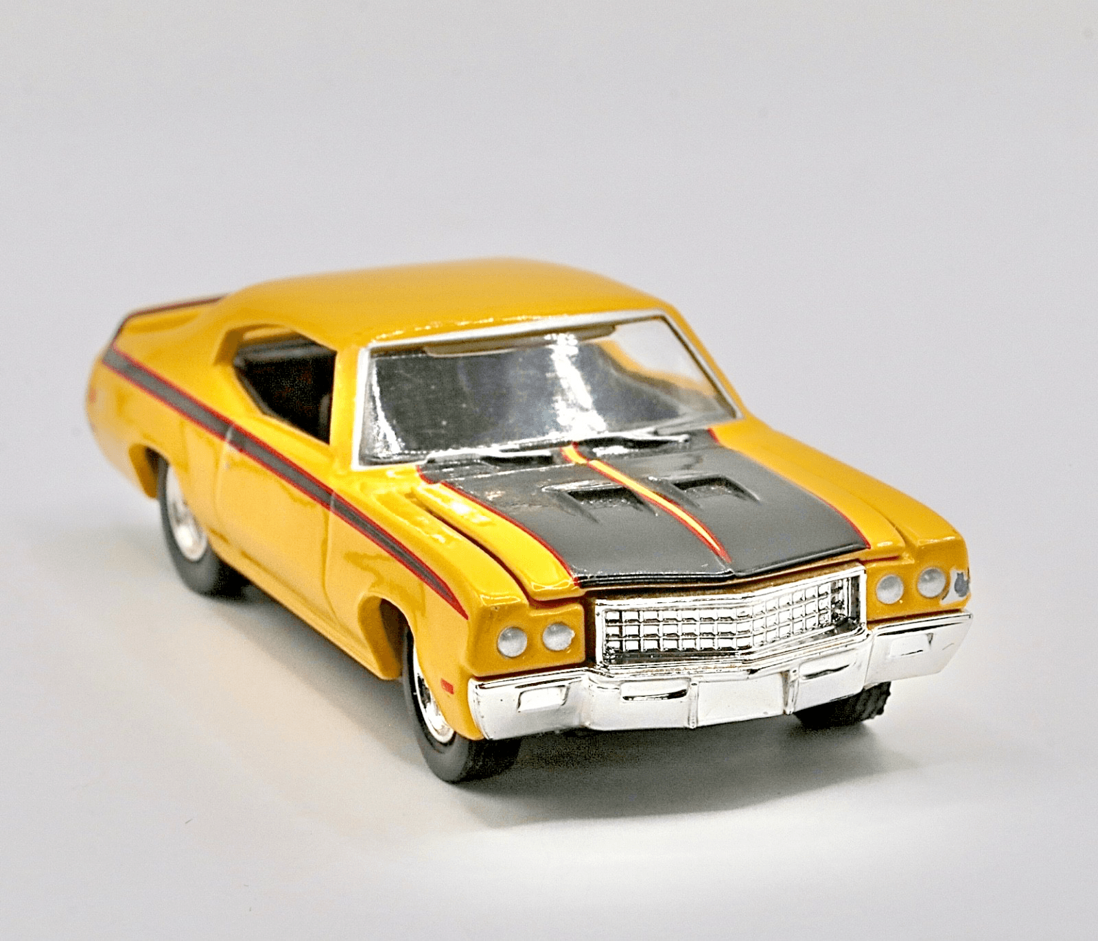 ERTL/Racing Champions ~ 1970 BUICK GSX ~ Yelow Black Stripes 1:64 Dieca