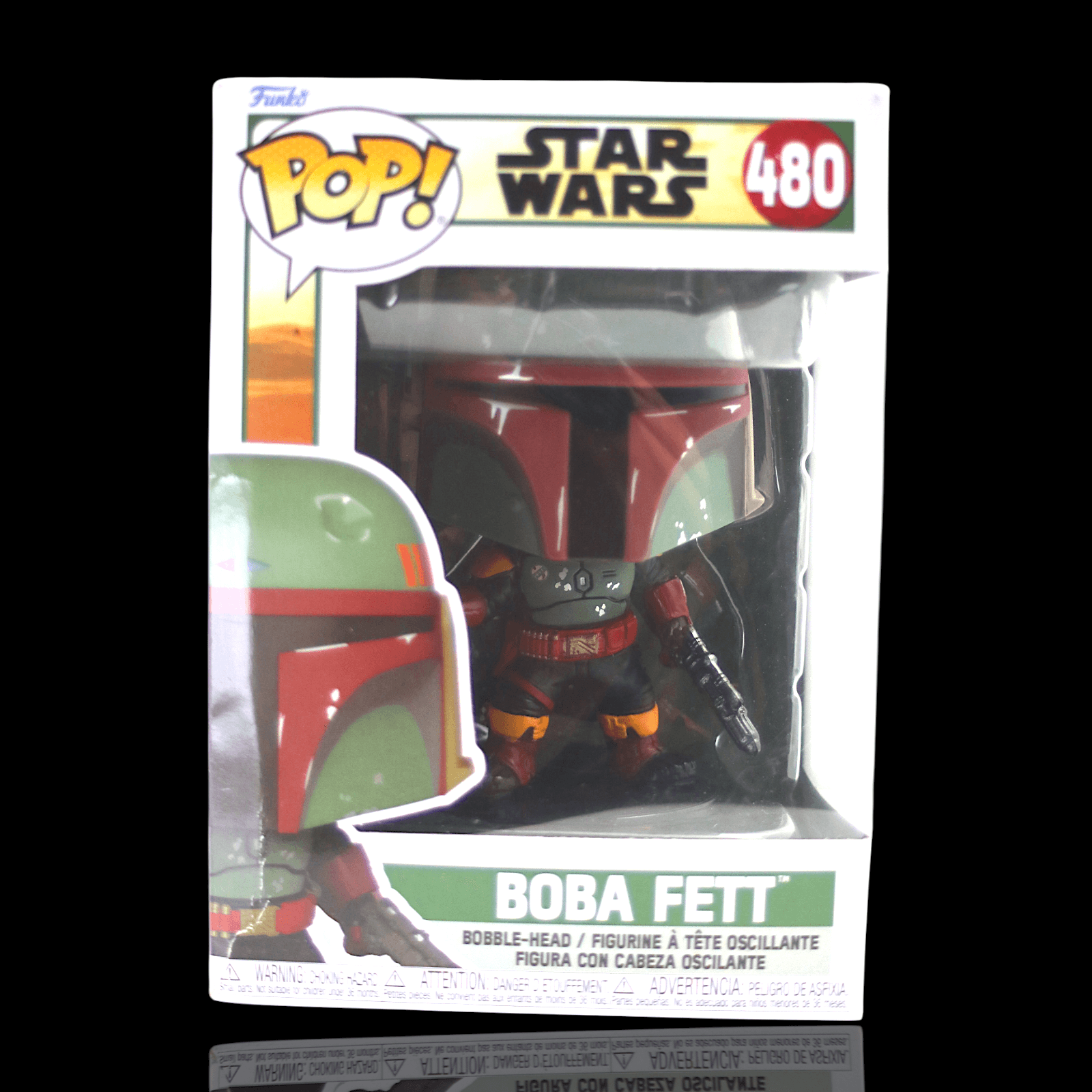 Funko Pop! Star Wars Boba Fett #480 Bobble-Head - Thumbnail 2