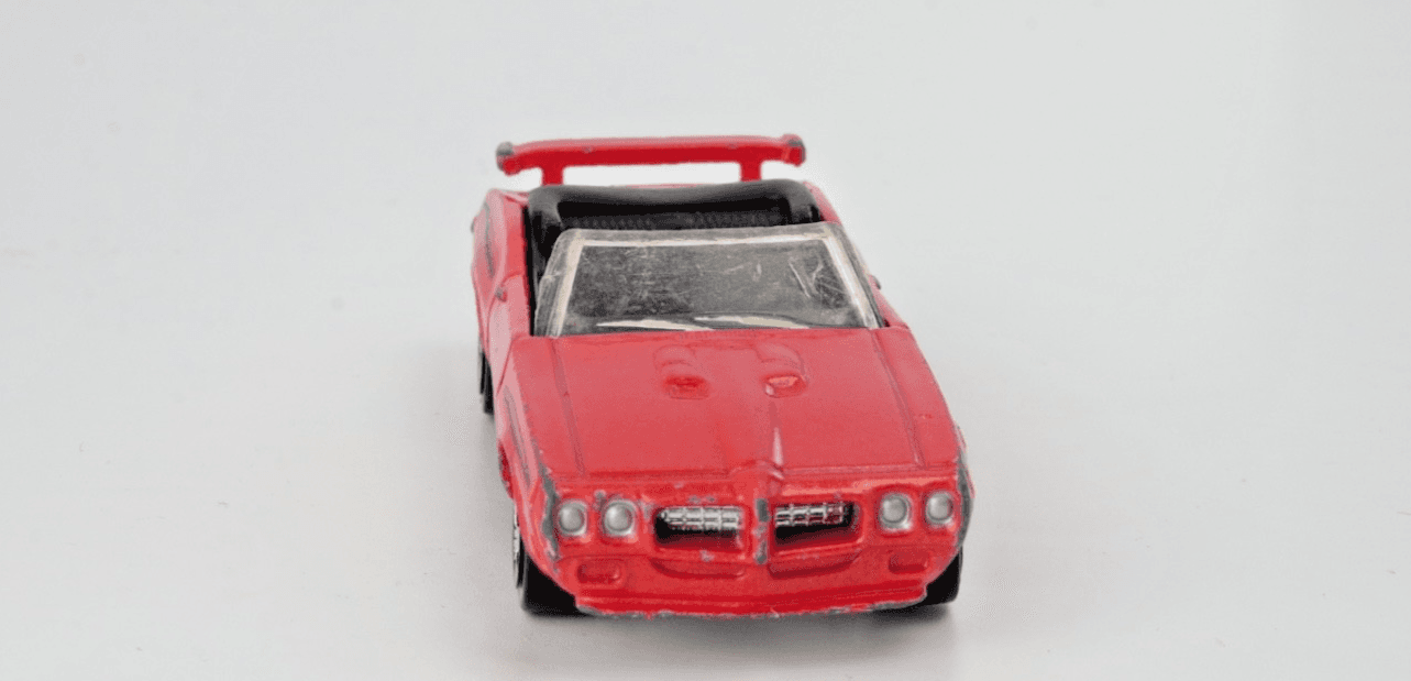 2008 Hot Wheels 1970 GTO CONVERTIBLE ~ Red 1:64 Diecast - Thumbnail 8
