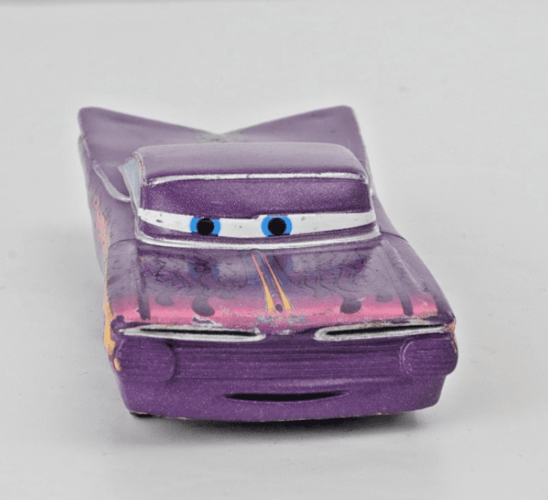 Disney Pixar Cars ~ PURPLE RAMONE ~ 1959 Chevy Impala ~ Plastic 1:55 - Thumbnail 8