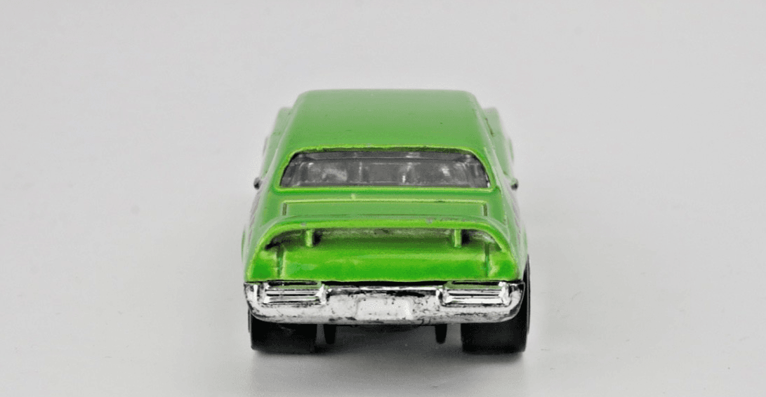 2013 Hot Wheels ~ 1969 PONTIAC GTO ~ "The Judge" ~ Muscle Mania Green 1:64 - Thumbnail 7
