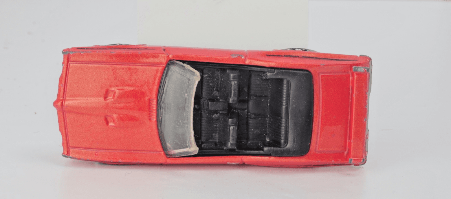 2008 Hot Wheels 1970 GTO CONVERTIBLE ~ Red 1:64 Diecast - Thumbnail 9