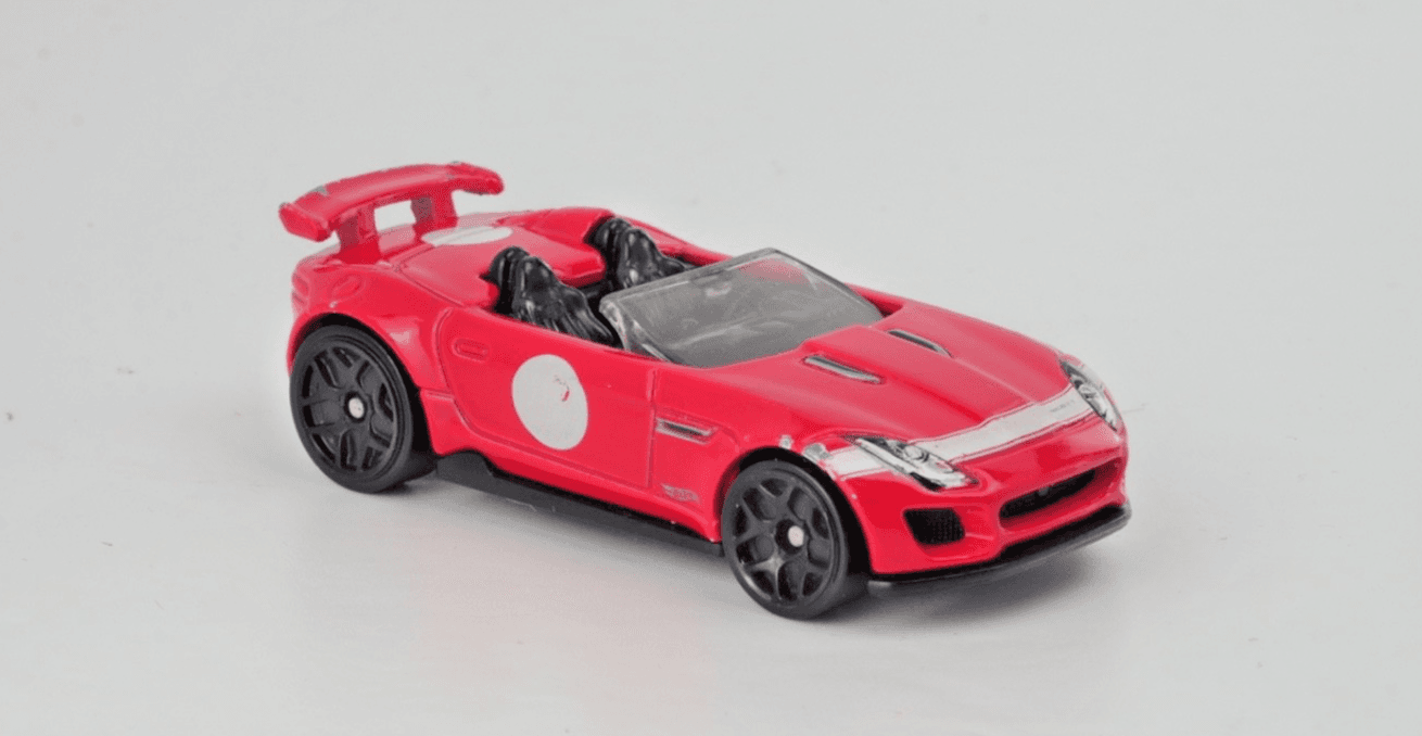 Hot Wheels ~ 2015 JAGUAR F-TYPE Project 7 ~ HW Showroom 1/10 ~ 1:64 Diecast Car