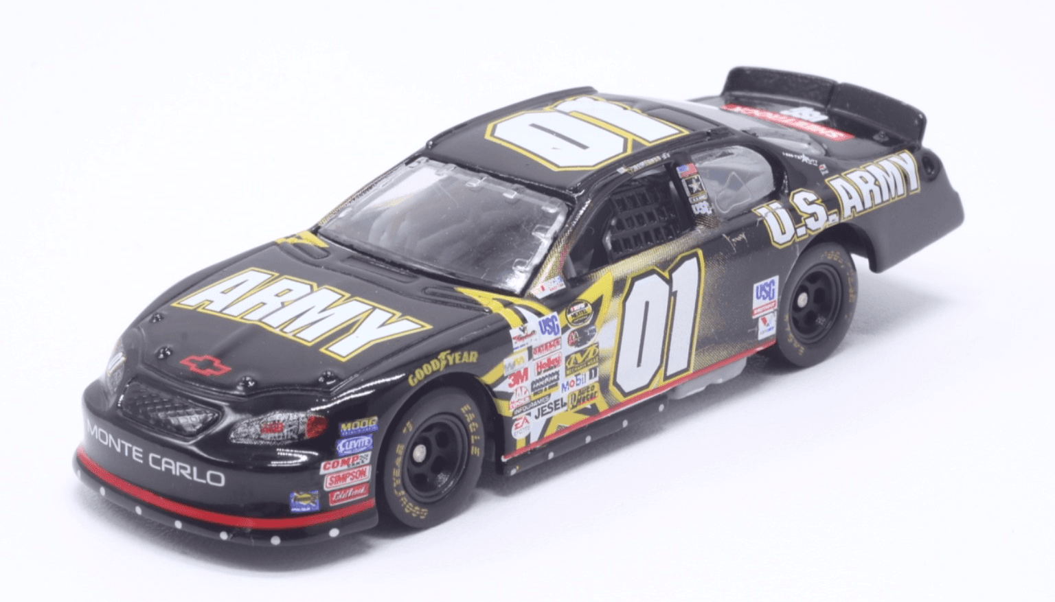 2004 Racing Champions ~ Joe Nemechek ~ CHEVY MONTE CARLO ~ #01 U.S. Army NASCAR - Thumbnail 2