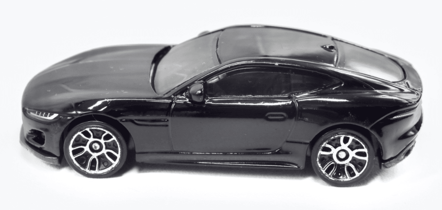 2022 Hot Wheels Turbo Series ~ 2020 JAGUAR F-TYPE ~ #10/10 Black 1:64 Diecast - Thumbnail 4