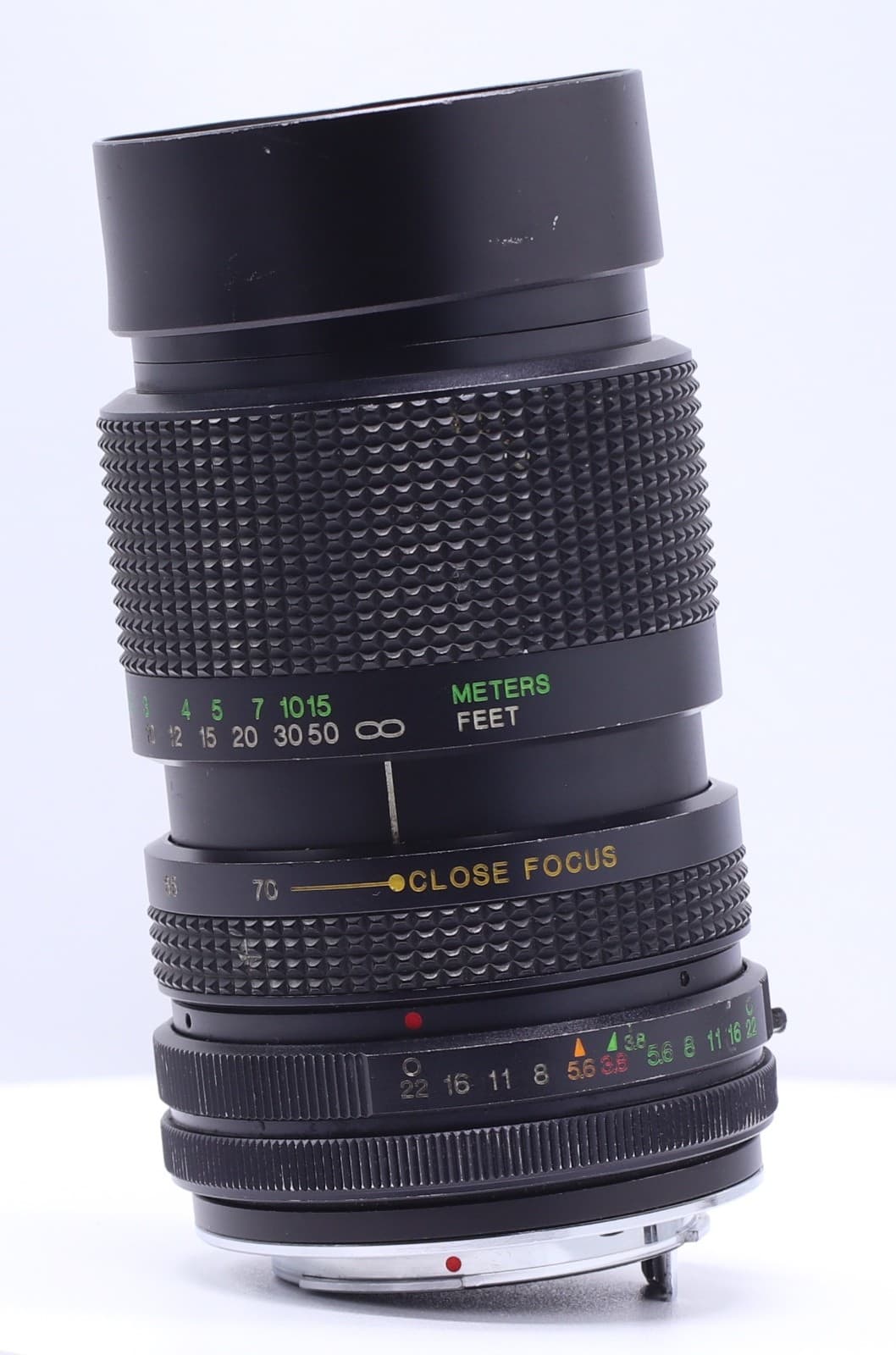 Vivitar 70-155mm 1:3.5 Close Focusing Auto Zoom Lens - untested Parts & Repair - Thumbnail 3