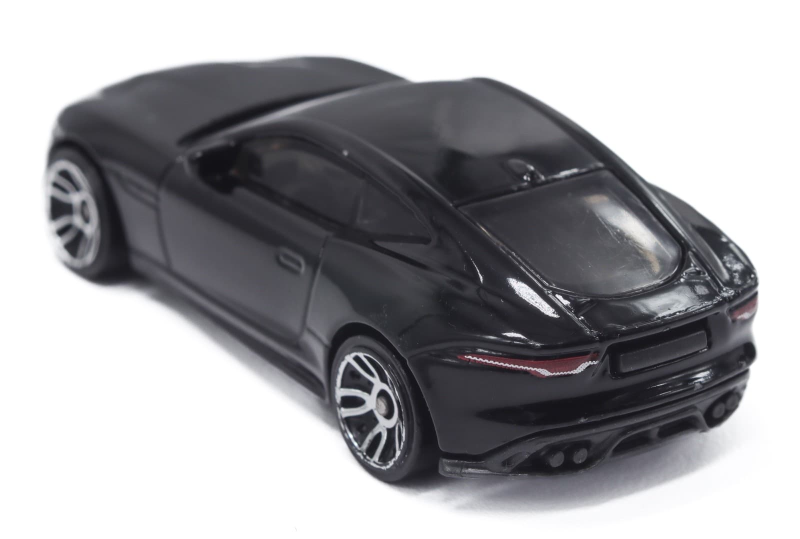 2022 Hot Wheels Turbo Series ~ 2020 JAGUAR F-TYPE ~ #10/10 Black 1:64 Diecast - Thumbnail 6
