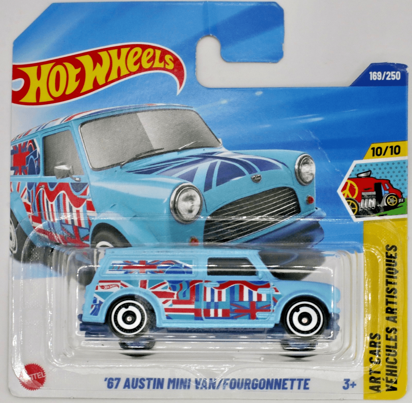 2025 Hot Wheels ~ 1967 AUSTIN MINI VAN 169/250 ~ HW Art Cars 10/10 Diecast