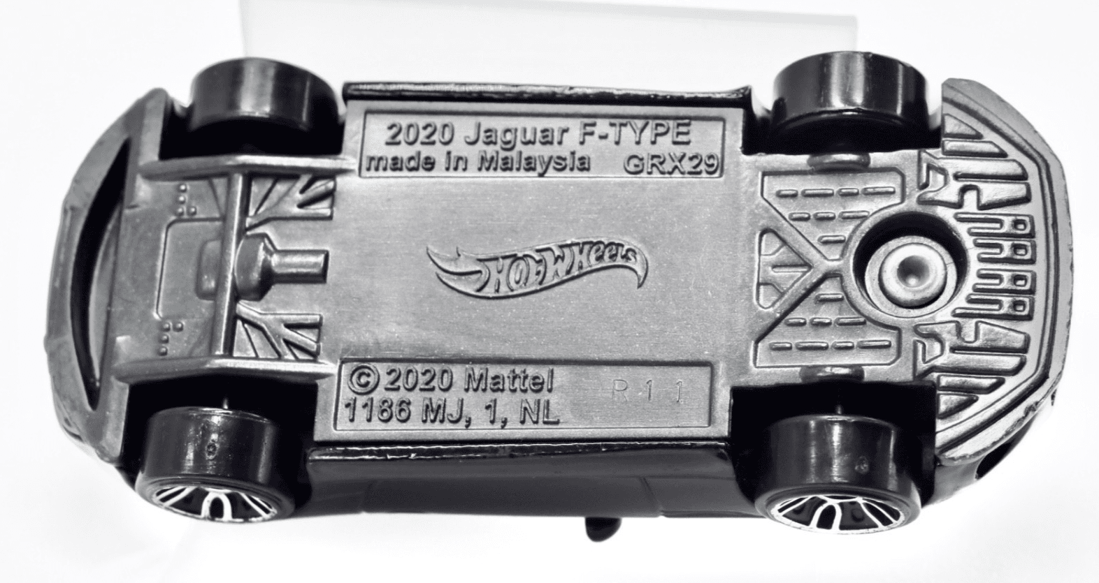 2022 Hot Wheels Turbo Series ~ 2020 JAGUAR F-TYPE ~ #10/10 Black 1:64 Diecast - Thumbnail 10