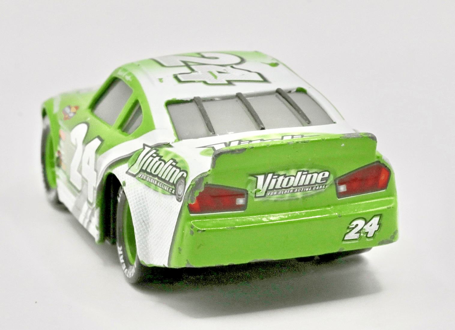 Disney Pixar Cars 3 ~ BRICK ARDLEY #24 ~ Vitoline ~ 1:55 Diecast Toy Car - Thumbnail 5