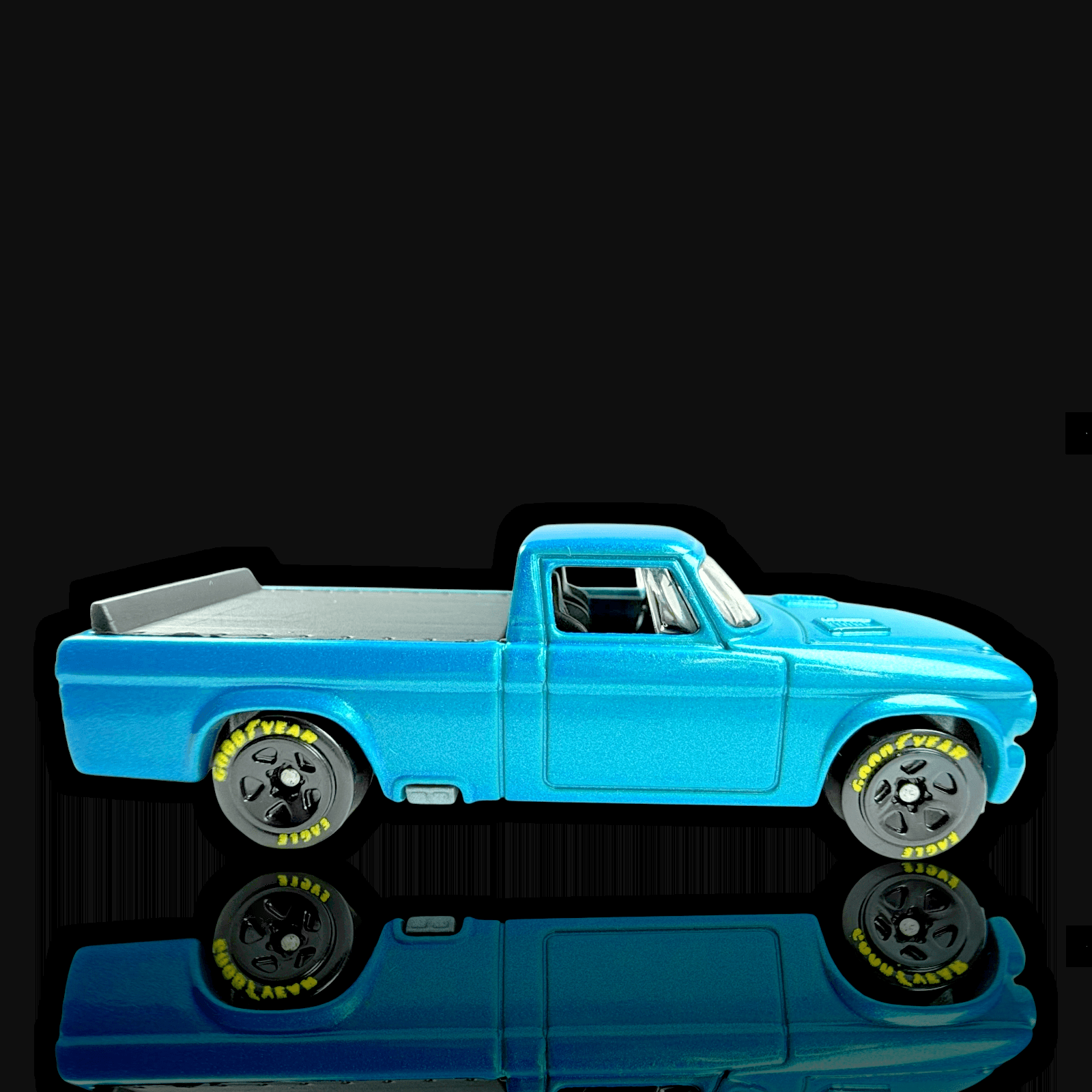 2010 Hot Wheels 1963 STUDEBAKER CHAMP ~ VINTAGE ~ Blue ~ Goodyear Tires 29/50