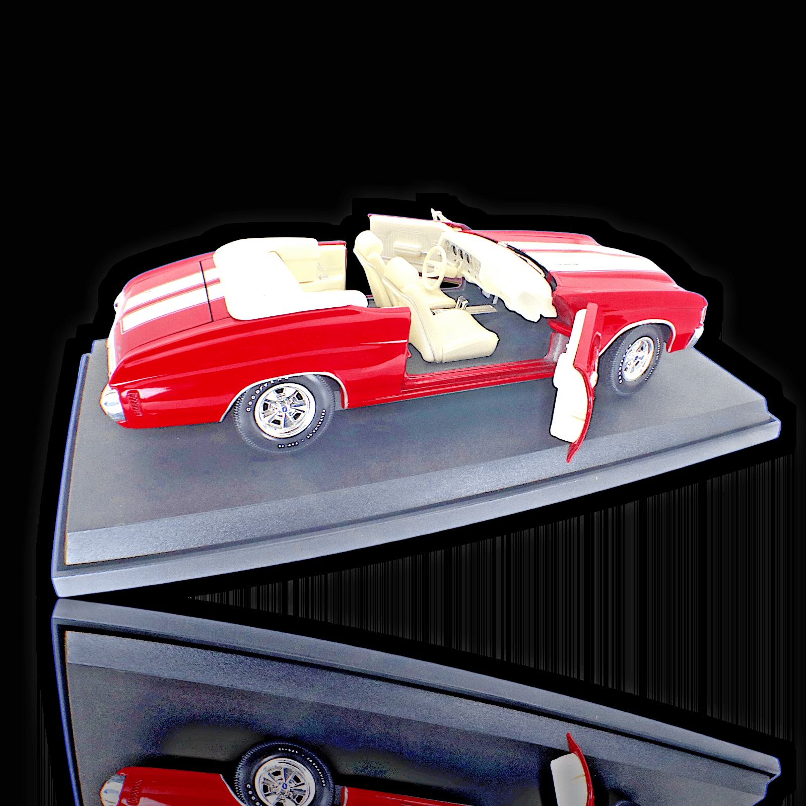 Maisto 1972 CHEVY CHEVELLE SS 454 Convertible ~ Diecast ~ Red ~ 1:18 - Thumbnail 8