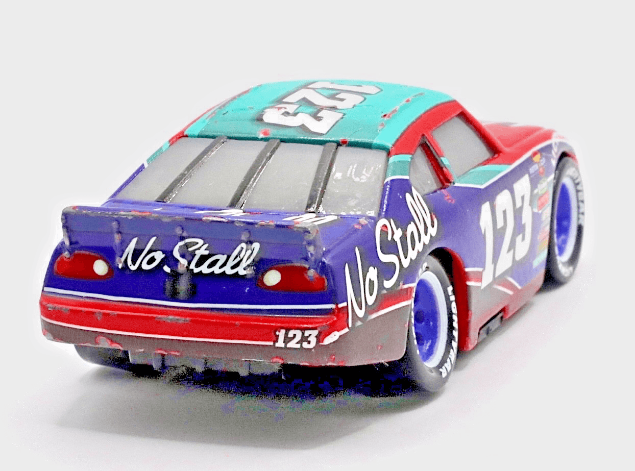 Mattel Disney Pixar Cars ~ TODD MARCUS No Stall #123 ~ Piston Cup 1:55 Diecast - Thumbnail 6