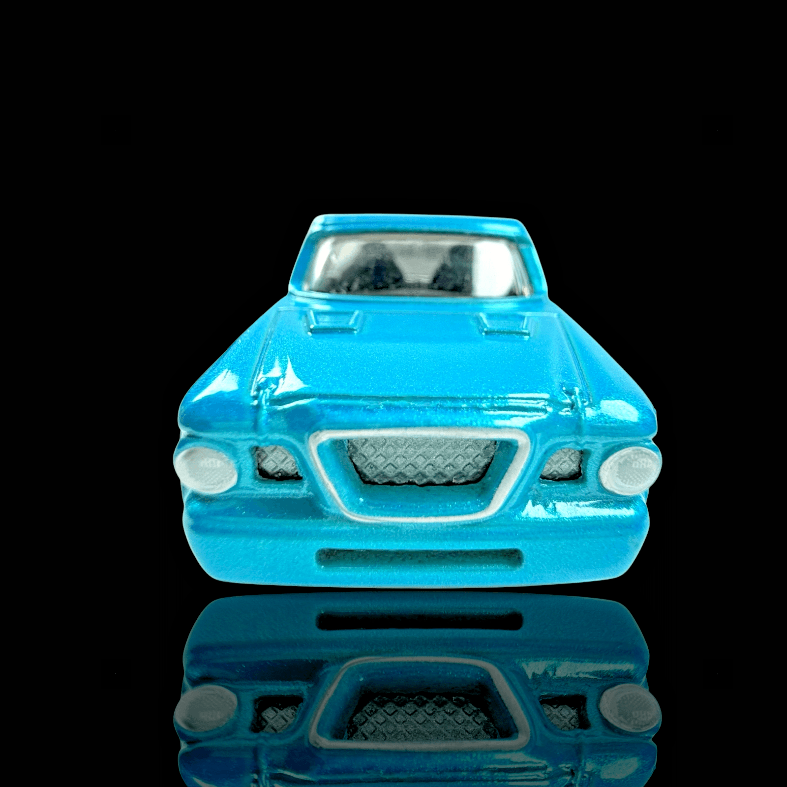 2010 Hot Wheels 1963 STUDEBAKER CHAMP ~ VINTAGE ~ Blue ~ Goodyear Tires 29/50 - Thumbnail 5