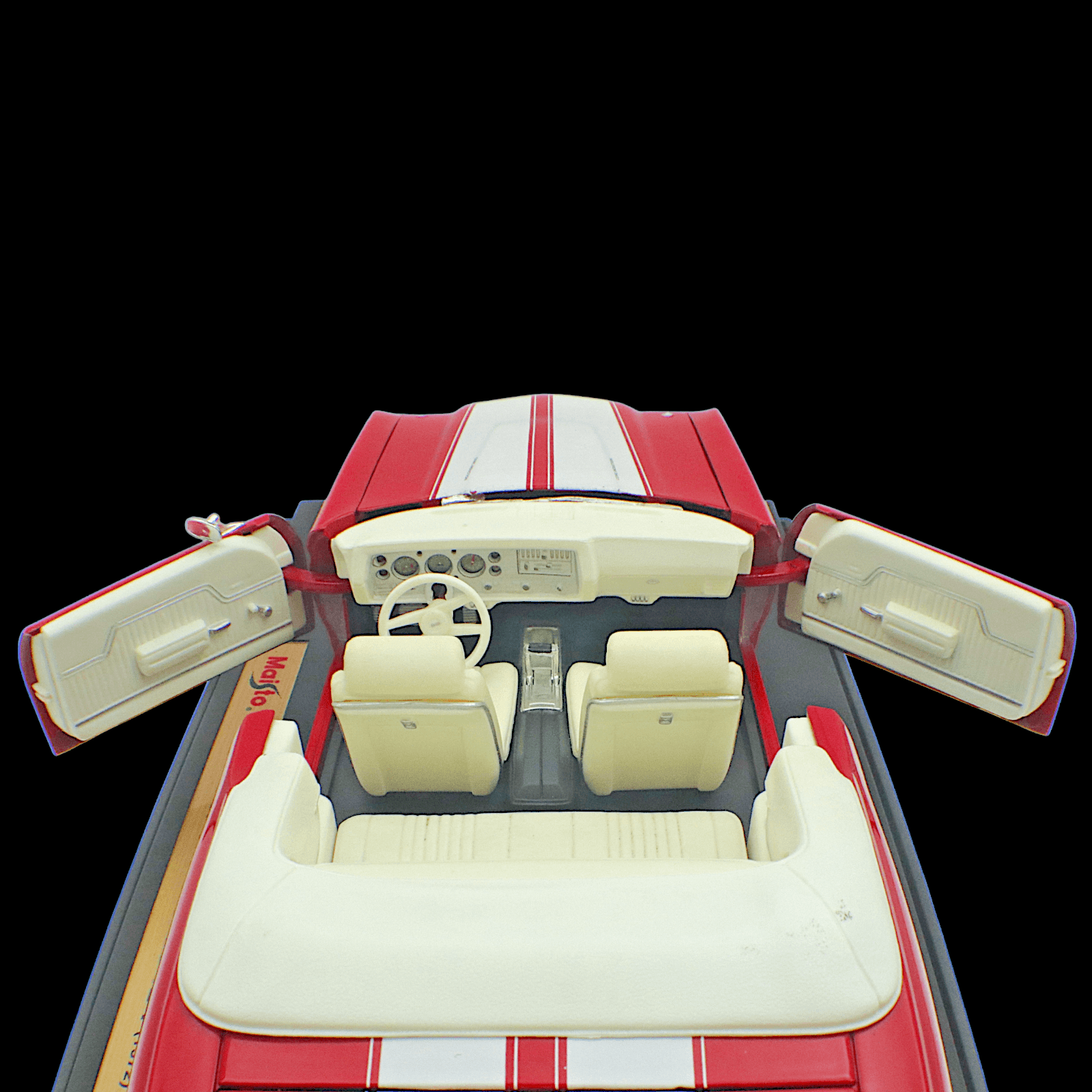 Maisto 1972 CHEVY CHEVELLE SS 454 Convertible ~ Diecast ~ Red ~ 1:18 - Thumbnail 4