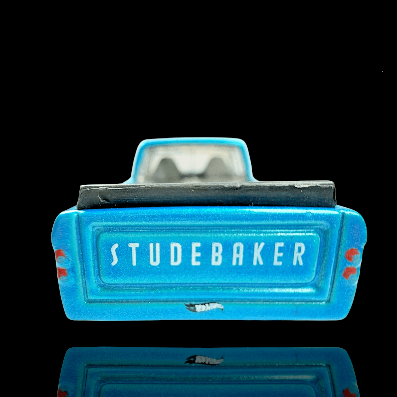 2010 Hot Wheels 1963 STUDEBAKER CHAMP ~ VINTAGE ~ Blue ~ Goodyear Tires 29/50 - Thumbnail 4