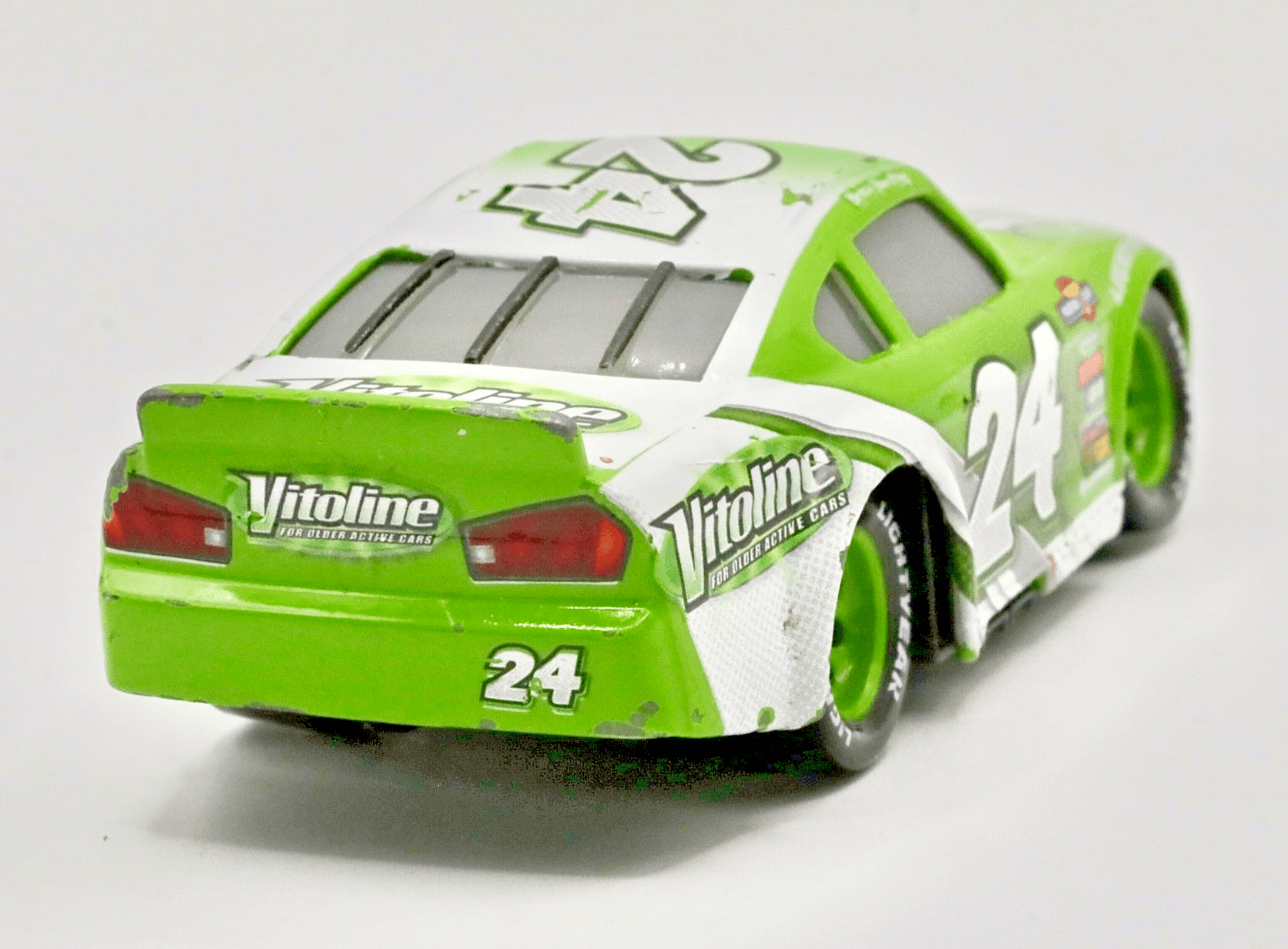 Disney Pixar Cars 3 ~ BRICK ARDLEY #24 ~ Vitoline ~ 1:55 Diecast Toy Car - Thumbnail 6