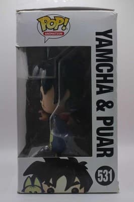 Funko POP DBZ Yamcha & Puar Vinyl Figure 531 Damaged Box - Thumbnail 2
