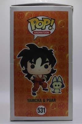 Funko POP DBZ Yamcha & Puar Vinyl Figure 531 Damaged Box - Thumbnail 4