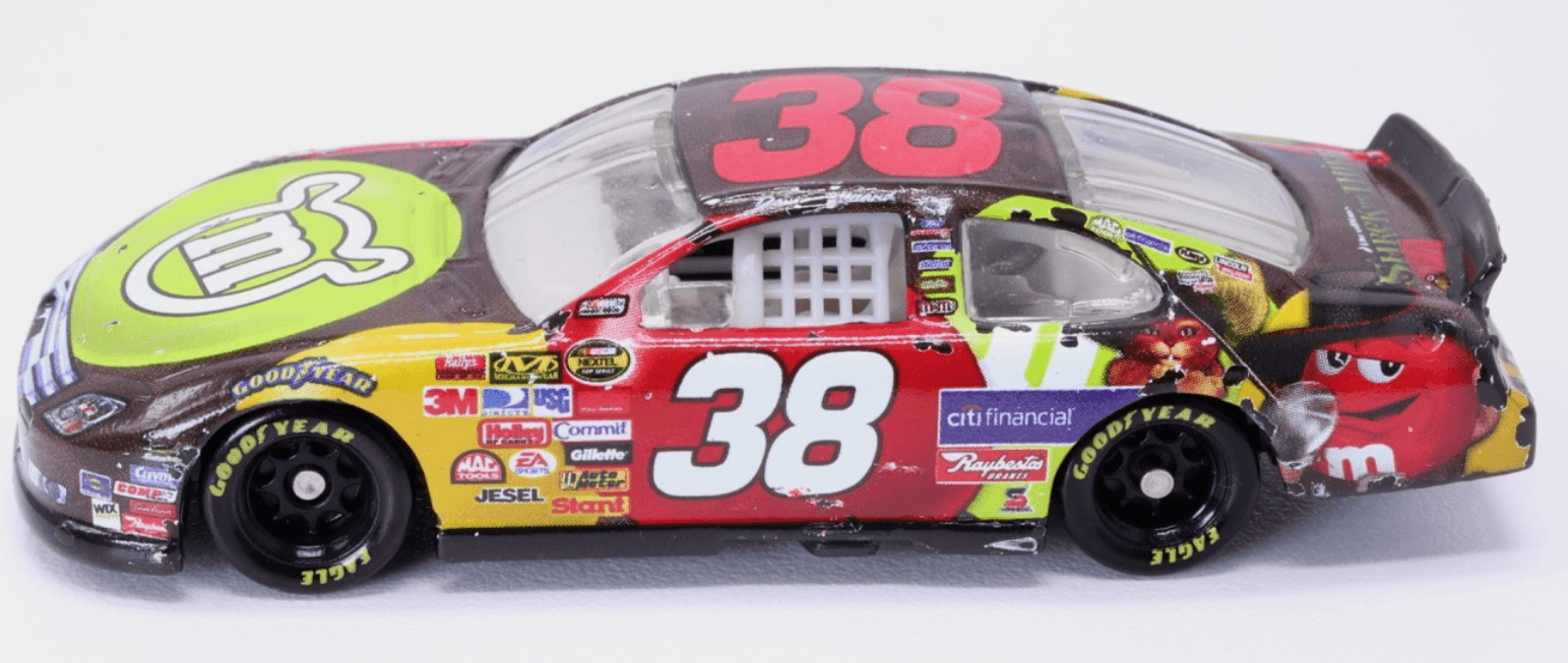 NASCAR ~ 2007 DAVID GILLILAND #38 M&M's Shrek ~ 1:64 Diecast - Thumbnail 4