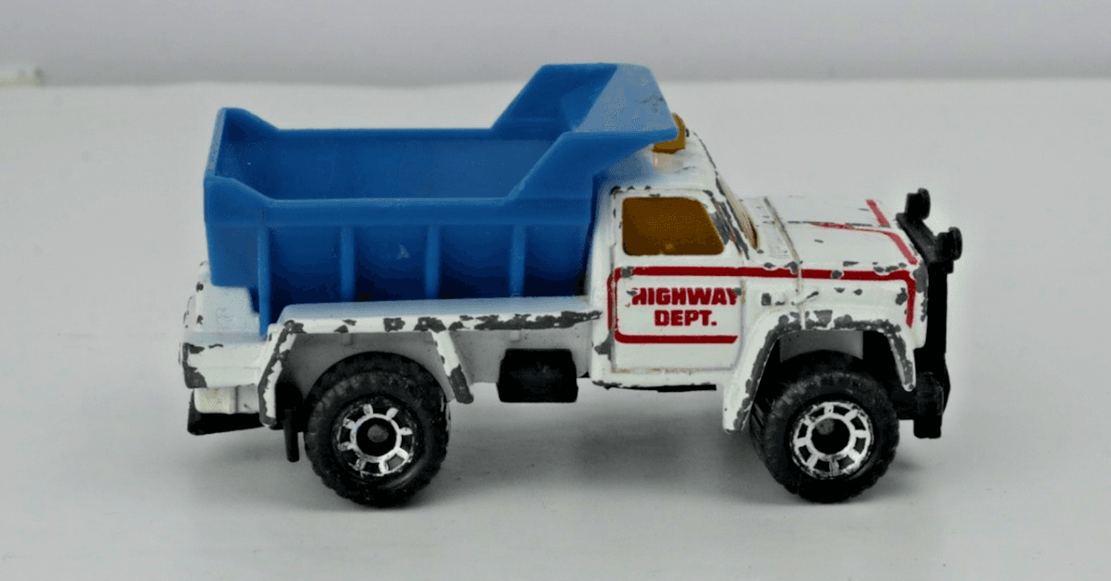 MATCHBOX ~ Vintage 1990 HIGHWAY MAINTENANCE TRUCK ~ Diecast 1:83 - Thumbnail 3