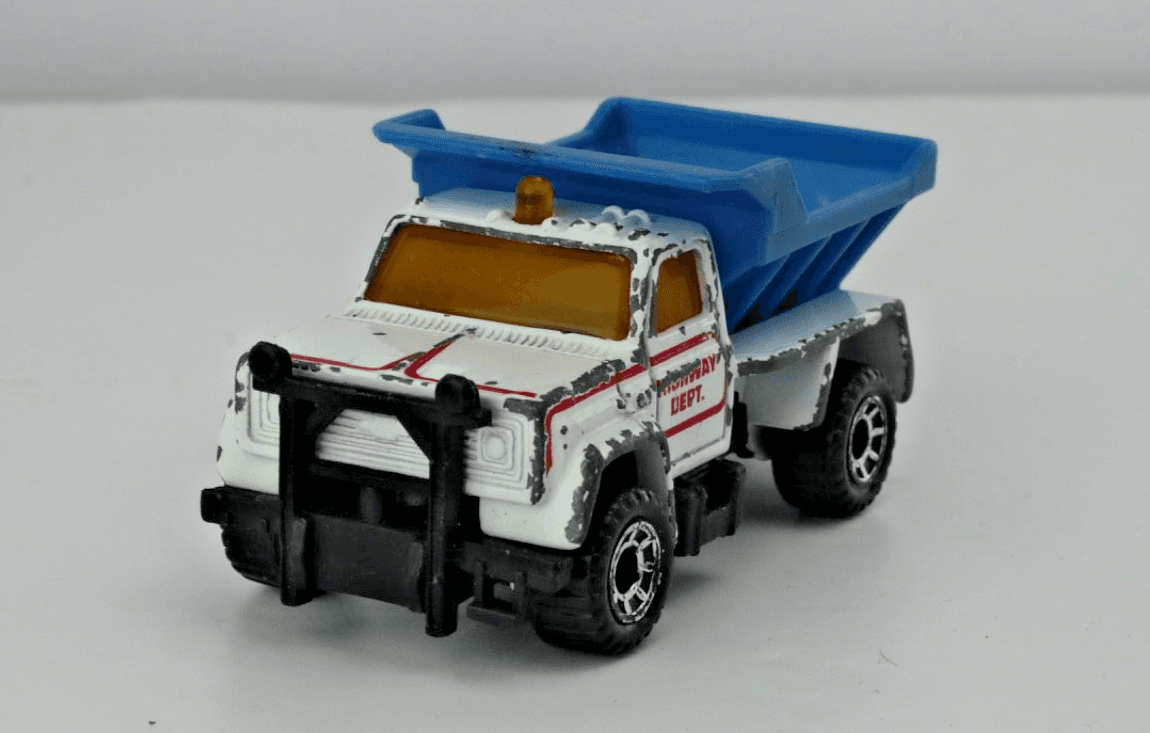 MATCHBOX ~ Vintage 1990 HIGHWAY MAINTENANCE TRUCK ~ Diecast 1:83 - Thumbnail 2