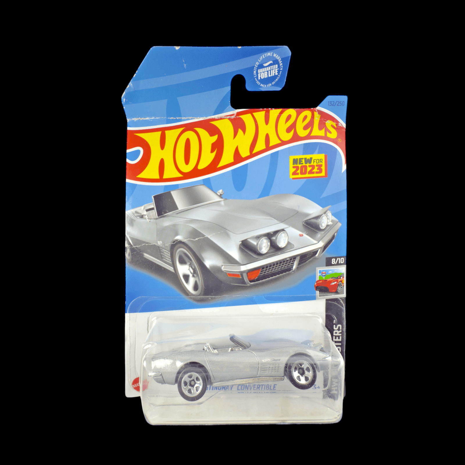 Hot Wheels 1972 Stingray Convertible Silver