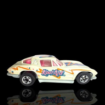 Hot Wheels Vintage Kool-Aid Promo, Split Window '63 White BW Malaysia 1991